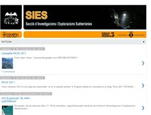 Tablet Screenshot of espeleosies.blogspot.com
