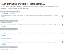 Tablet Screenshot of nadacomunesperocorrientes.blogspot.com