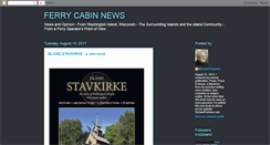 Desktop Screenshot of ferrycabinnews.blogspot.com