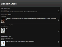 Tablet Screenshot of michaelcurtiss.blogspot.com