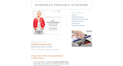 Desktop Screenshot of handheldportablescanners.blogspot.com