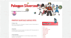 Desktop Screenshot of pokemonsilversoul.blogspot.com