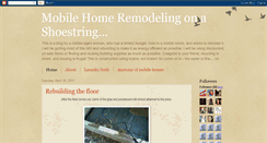 Desktop Screenshot of mobilehomeremodeling.blogspot.com