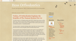 Desktop Screenshot of hessorthodontics.blogspot.com