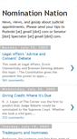 Mobile Screenshot of nominations.blogspot.com