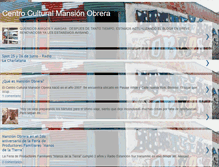 Tablet Screenshot of mansionobrera.blogspot.com