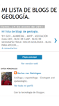 Mobile Screenshot of misblogsdegeologia.blogspot.com
