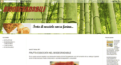 Desktop Screenshot of biodegradabili.blogspot.com
