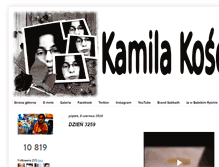 Tablet Screenshot of kamilakoscielniak.blogspot.com