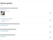 Tablet Screenshot of humor-grafico-es.blogspot.com