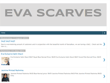 Tablet Screenshot of eva-scarves.blogspot.com