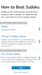 Mobile Screenshot of howtobeatsudoku.blogspot.com