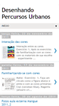 Mobile Screenshot of desenhandopercursosurbanos.blogspot.com