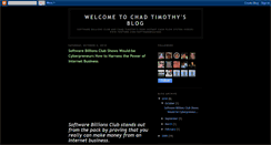 Desktop Screenshot of chadtimothy.blogspot.com