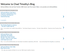 Tablet Screenshot of chadtimothy.blogspot.com