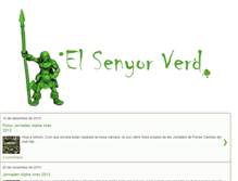Tablet Screenshot of elsenyorverd.blogspot.com