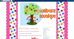 Desktop Screenshot of lollipopzboutique.blogspot.com