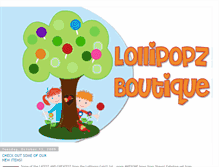 Tablet Screenshot of lollipopzboutique.blogspot.com