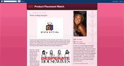 Desktop Screenshot of productplacementwatch.blogspot.com