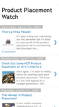 Mobile Screenshot of productplacementwatch.blogspot.com