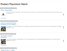 Tablet Screenshot of productplacementwatch.blogspot.com