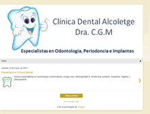 Tablet Screenshot of dentalalcoletge.blogspot.com