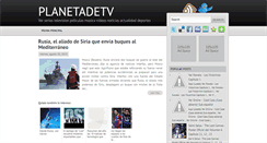Desktop Screenshot of planetadetv.blogspot.com