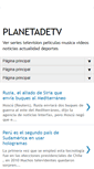 Mobile Screenshot of planetadetv.blogspot.com