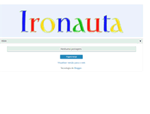 Tablet Screenshot of ironauta.blogspot.com