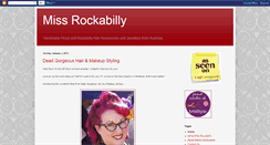 Desktop Screenshot of missrockabilly1.blogspot.com