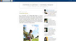 Desktop Screenshot of cewek-seksiku.blogspot.com