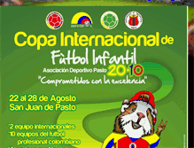 Tablet Screenshot of copainternacionaldefutbolinfantil.blogspot.com