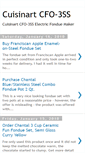 Mobile Screenshot of cuisinart-cfo-3ss.blogspot.com