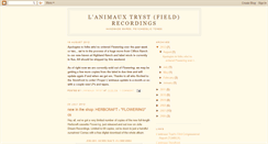 Desktop Screenshot of lanimauxtryst.blogspot.com