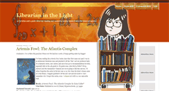 Desktop Screenshot of librarianinthelight.blogspot.com