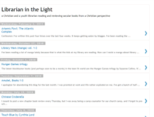 Tablet Screenshot of librarianinthelight.blogspot.com