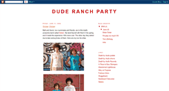 Desktop Screenshot of duderanchparty.blogspot.com