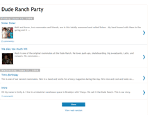 Tablet Screenshot of duderanchparty.blogspot.com
