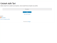 Tablet Screenshot of dwiyantariwidyaningrum.blogspot.com