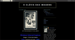 Desktop Screenshot of oclovisdasimagens.blogspot.com