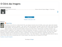 Tablet Screenshot of oclovisdasimagens.blogspot.com