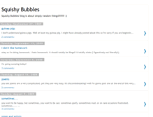 Tablet Screenshot of bubblessquishy.blogspot.com
