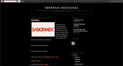 Desktop Screenshot of marcasmexicanas.blogspot.com