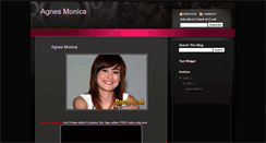 Desktop Screenshot of agnes--monica.blogspot.com