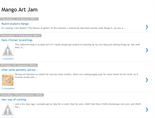 Tablet Screenshot of mangoartjam.blogspot.com