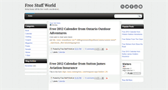Desktop Screenshot of free4stuffworld.blogspot.com