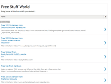 Tablet Screenshot of free4stuffworld.blogspot.com