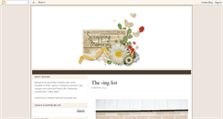 Desktop Screenshot of justscrappinmylife.blogspot.com