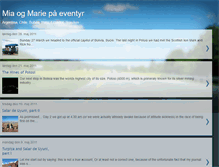Tablet Screenshot of miaogmariepaaeventyr.blogspot.com