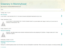 Tablet Screenshot of greeneryinmommyhood.blogspot.com